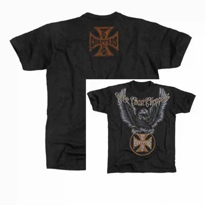 New 2026 West Coast Choppers  Graphic Tee 100% Cotton Round Neck Casual Regular Fit Unisex T-shirt  Summer Top
