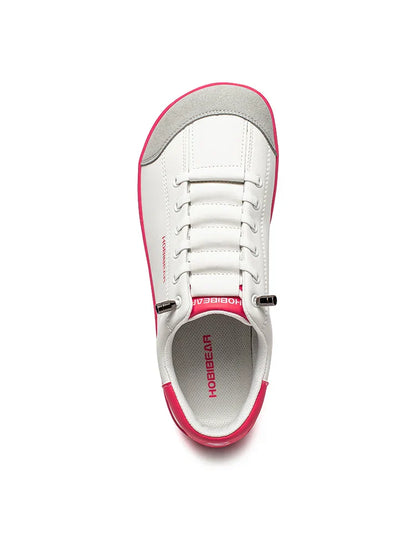 Barefoot Shoes Unisex Wide Toe Artificial Leather Sneakers Zero Drop Slip On Outdoor Lightweight Comfortable Shoes