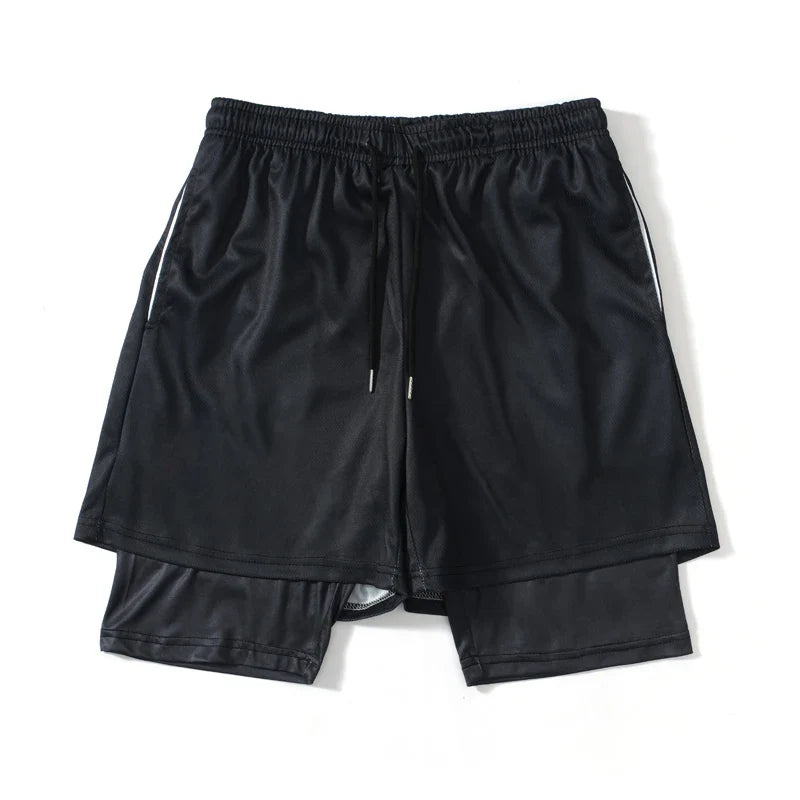 Y2K Summer Men Streetwear Anime Berserk Oversize Active Athletic Gym Short Pants Training Fitness Workout Track Shorts Clothes