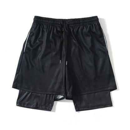 Y2K Summer Men Streetwear Anime Berserk Oversize Active Athletic Gym Short Pants Training Fitness Workout Track Shorts Clothes