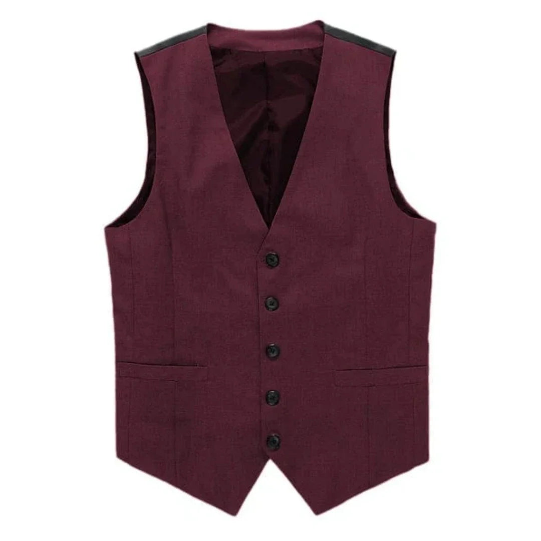 Men Vest Gray V Neck Single Button Solid Waistcoat For Wedding Birthday Banquet Party Business Work Daily Men Suit Vest ﻿