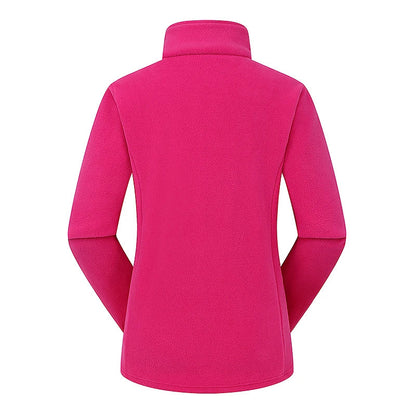 Winter Polar Fleece Jackets Women Windproof Thermal Soft Shell Jacket Outdoor Hiking Camping Skiing Climbing Warm Coat