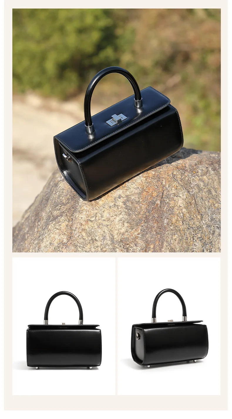 Genuine leather woman bag shoulder bag Handbags ladies crossbody bags luxury designer minimalism bag mini bag white