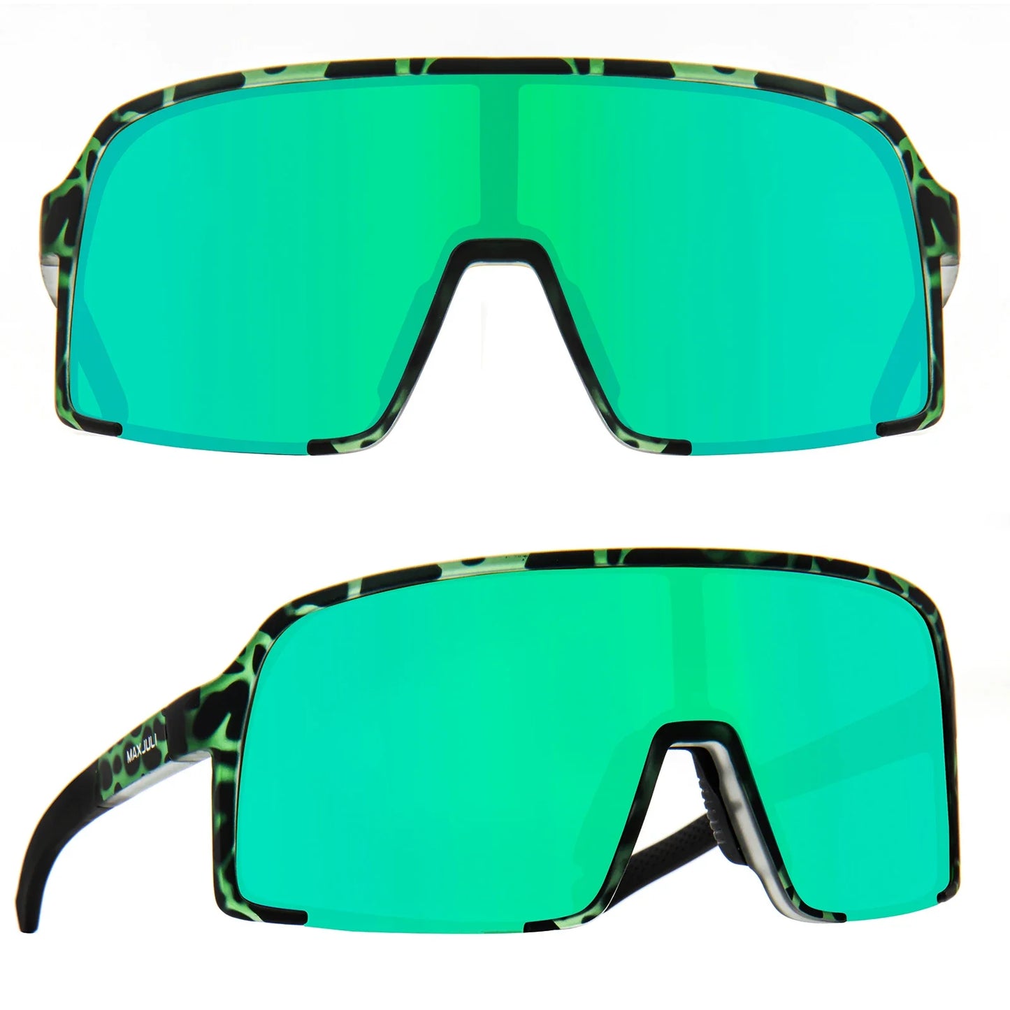 Polarized Sunglasses for Men Women, Windproof Outdoor Sports Cycling Running UV400 Protection Male Sun Glasses 8133