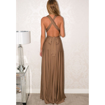 Sexy Women Multiway Wrap Convertible Boho Maxi Club Red Bandage Long Dress Party Bridesmaid Infinity Robe Longue Femme