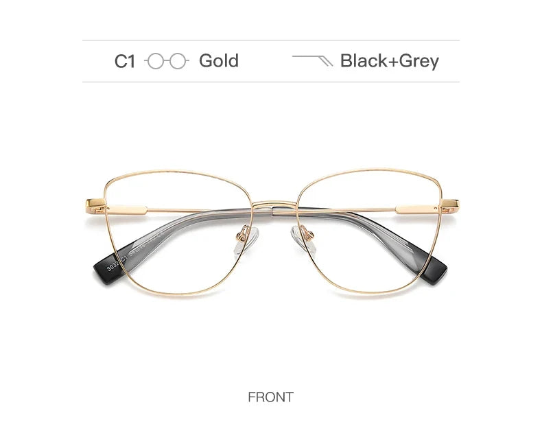 New Myopia Prescription Glasses Hyperopia Reading Glasses Women Anti Blue Light Computer Glasses Optical Eyeglasses Frame