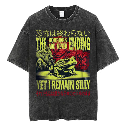 I Have Made It Awkward I Will Be Taking My Leave Meme T Shirt Japan Spider Crab Funny T-shirt Unisex Fashion Vintage Washed Tees