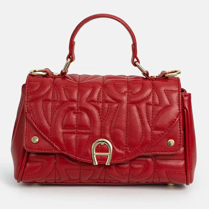 New Retro Women's Bag with Solid Color Letter Printing Exquisite Handbag, High-quality Multifunctional Niche Aesthetic Bag