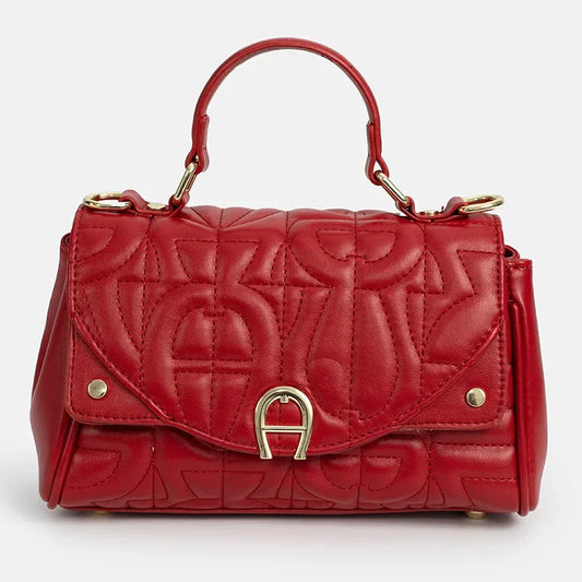 New Retro Women's Bag with Solid Color Letter Printing Exquisite Handbag, High-quality Multifunctional Niche Aesthetic Bag