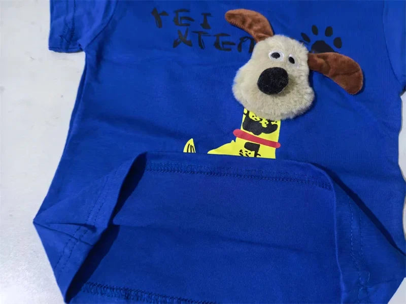 Kids Clothes Summer Children Boy Girls Cartoon T Shirt Shorts 2Pcs/sets Baby Toddler Clothing Infant Sportswear 1 2 3 4 5 Years