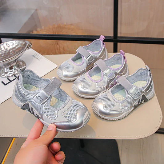 Children Sport Sandals Kids New Summer Mesh Breathable Lightweight Sneakers for Boys Girls Outdoor Casual Walking Shoes