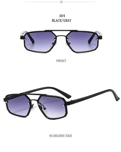 Fashion Punk Sunglasses Women Trendy Luxury Vacation Steampunk Sunglasses For Men Retro Glasses Gafas De Sol Hombre Zonnebril