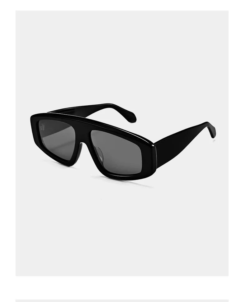New Retro HIP HOP Trendy Men Sunglasses Women Luxury Brand Designer Sun Glasses Black White Glasses Ladies Goggle UV400 Eyewear