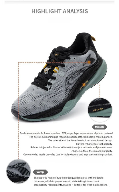 Men's Running Shoes Autumn And Winter Lightweight Cushioning Rebound Comfortable Sneakers Male 672442209