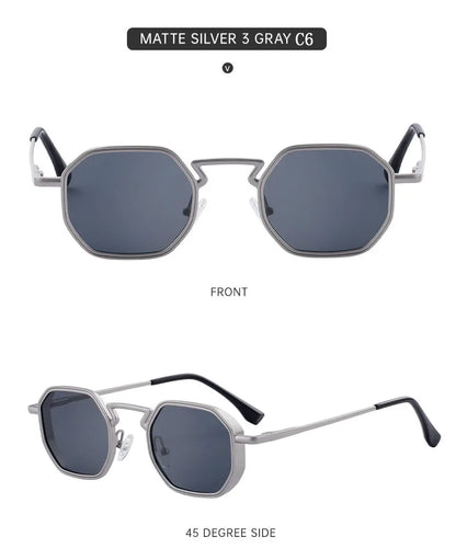 Vintage Steampunk Sunglasses Women 2025 Luxury Retro Punk Sunglass Men Fashion Glasses Gafas De Sol Hombre Lunette Soleil Femme