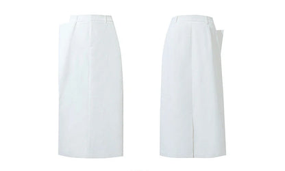 Women's Skirt 2026 Summer New Office Slit H-Line Midi Straight Casual Skirt Asymmetric Pleated Ladies Clothes 12642058