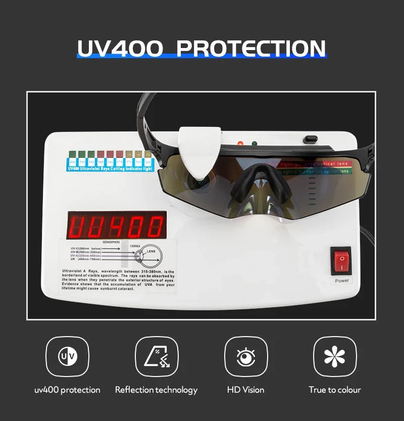 Men's Cycling Glasses Outdoor Sport Runing Sunglasses Women MTB Bike Bicycle Goggles Road Riding Fishing Hiking Eyewear