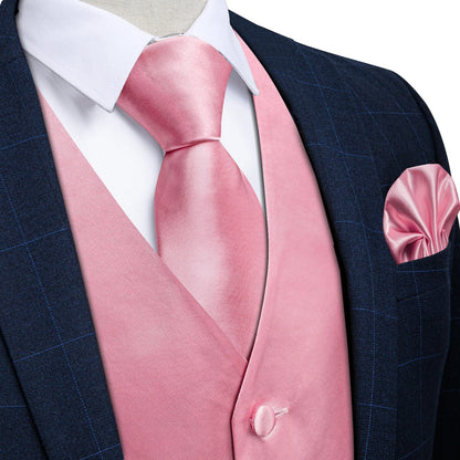 Wedding Party Green Men's Vest Shirt Accessories Fashion chaleco hombre for Man Four Seasons Wear Wholesale Necktie Handkerchief