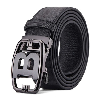 2026 New business Men Belt Genuine Leather Belt Strap Famous Brand Luxury Automatic B Male Belts for men Canvas belt jeans