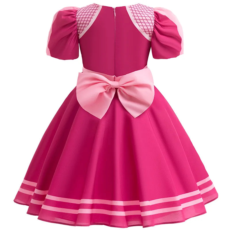 2026 Carnival Cartoon Dog Girls Cosplay Costume Children Anime Cartoon Number Tops Dress Up Skye Ryder Cute Clothing Boys set