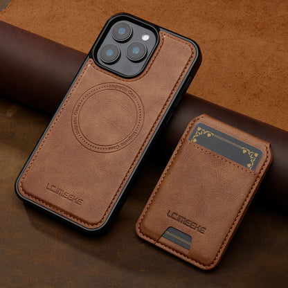 جراب مغناطيسي قابل للفصل 2 في 1 من الجلد لهاتف iPhone 16E 17 1615 14 13 12 11 Pro XS Max Air XR 8 7 Plus SE بغطاء هاتف وجيب للبطاقات