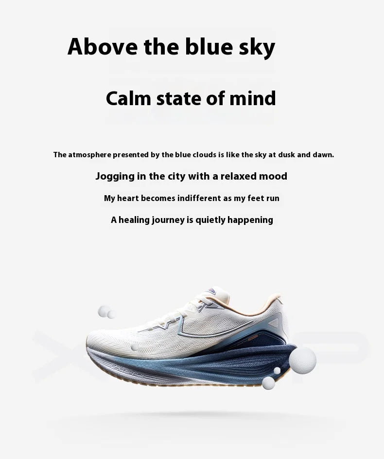 Running Shoes for Men 2025 Spring Support Shock Absorption Cushioning Lightweight Sport Shoes 975119110053