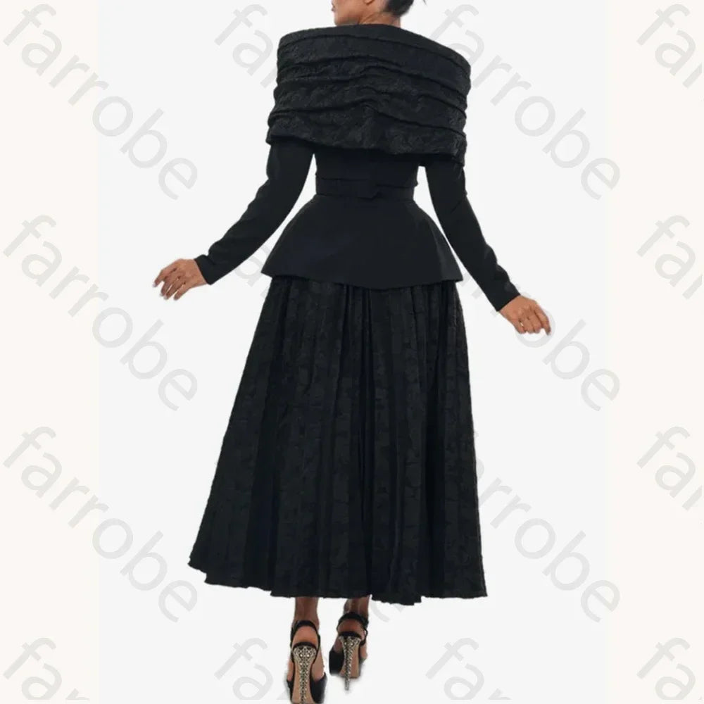 Customized Elegant Pleated Maxi Dress A-Line Evening Dresses Occasion Formal Exquisite High Quality Prom Party Gowns for Women