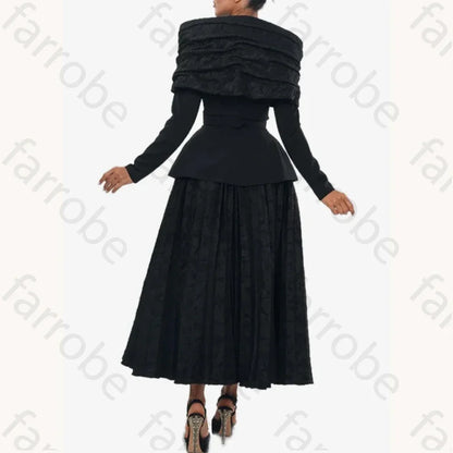 Customized Elegant Pleated Maxi Dress A-Line Evening Dresses Occasion Formal Exquisite High Quality Prom Party Gowns for Women