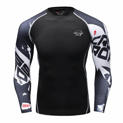 Cody Lundin Men Long Sleeve Compression Athletic Workout Shirt Water Sports UPF 50+ Rash Guard High Quality Jiu Jitsu Gi BJJ Top
