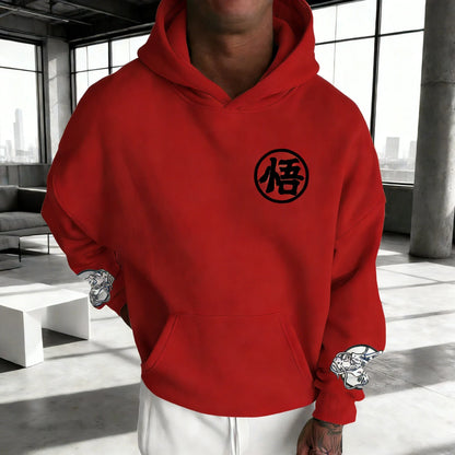 Gym Son Goku Saiyan Dragon Ball Harajuku 2026 Streetwear Men Vintage Hoodie Winter Women Oversized Hooded Sweatshirt Long Sleeve