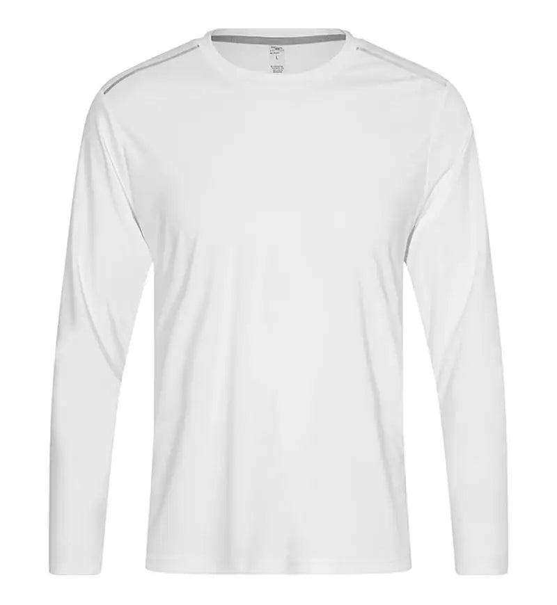 High Quality Spandex Men Women Kids Running Long Sleeve T-Shirt Quick Dry Gym Fitness Shirt Training Exercise Clothes Sports Top