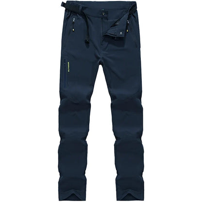 Hiking Pants Men Quick Dry Trekking Camping Climbing Running Outdoor Rain Pants Stretch Breathable Elasticity Trousers Men