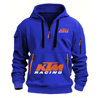 Outdoor Sports Enthusiast Zipper Hoodie 2026 New Men's and Women's Fashion Half-Zip Pocket Spring and Autumn Hoodie