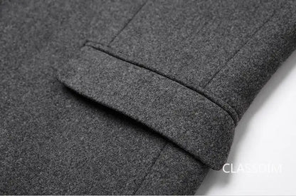 New Spring Men Cashmere Blazers Suits Jackets Business Casual Wool Suit Coats Quality Male Slim Fit Blazers Jackets Coats 4XL