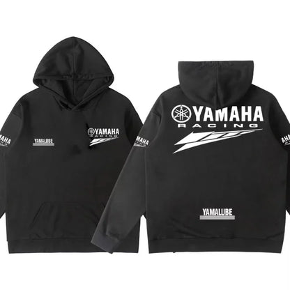 Yamaha 2025 high quality lightweight hoodie autumn and winter printed men's long-sleeved sweatshirt comfortable and casual
