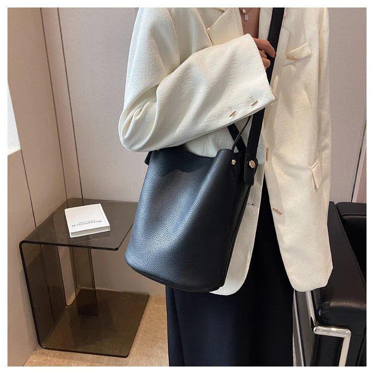 Fashion Trending Brand Luxury Designer Women Bags Female Handbags Solid Bucket Bag For Women 2026 Crossbody Shoulder Bags Totes