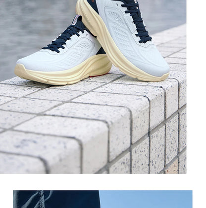 Men Running Shoes Spring New Mesh Soft Thick Bottom Rebound Casual Shock-absorber Stable Male Sneaker 672522246