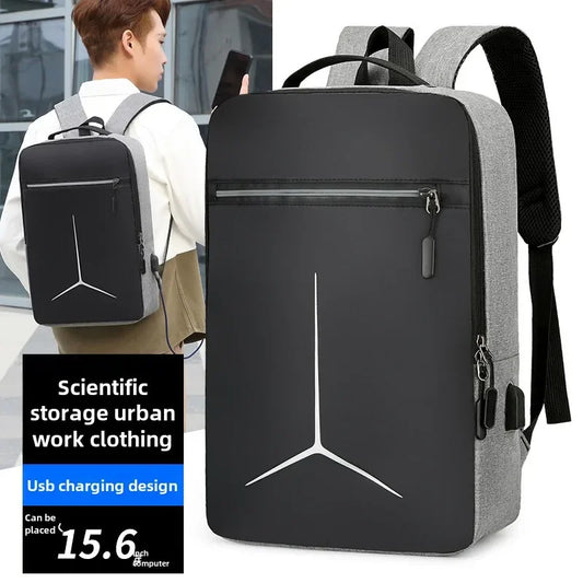 New Anti-theft USB Waterproof Hard Case Travel Smart Laptop Motorcycle Backpack Man EVA Fashion Business Men's Shell Backpack