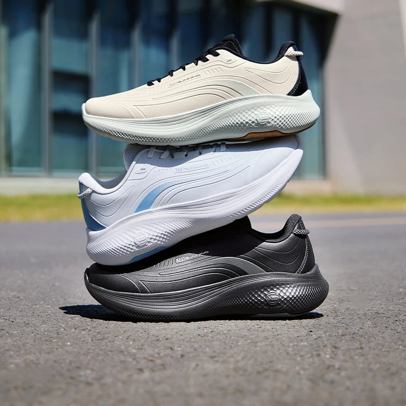 Men Running Shoes Leather Waterproof Windproof Versatile comfortable Shock-absorbing Male Sneakers 672532212F