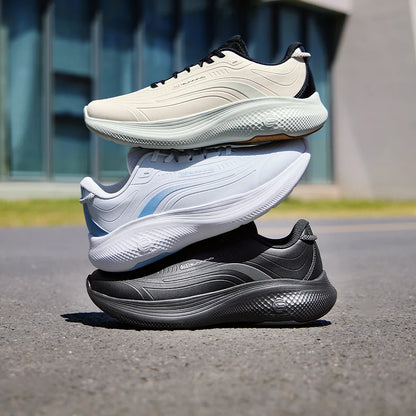 Men Running Shoes Leather Waterproof Windproof Versatile comfortable Shock-absorbing Male Sneakers 672532212F