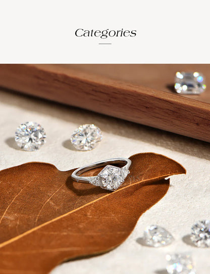 Bague en moissanite ATTAGEMS taille ronde 1 carat DVVS1 pour femme, en argent sterling 925 véritable plaqué or 18 carats, bagues de mariage classiques, cadeau de bijoux