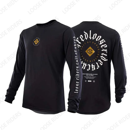 2023 Loose Rider Mens Long Sleeve Jersey BMX Enduro Downhill Jerseys MTB Mountain Bike Shirts Off Road DH Motorcycle Jersey