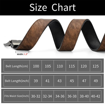Reversible Leather Belts for Men Brown Leather Belts For Trousers Boss Belts Men's Designer Waist Belt Coffee