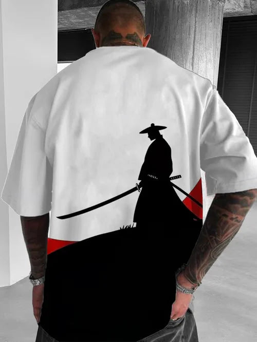 Men's and Women's Summer Fashion 3D Print Japanese Anime Printing T-shirt Casual Polyester Round Neck Casual Short Sleeve Tees
