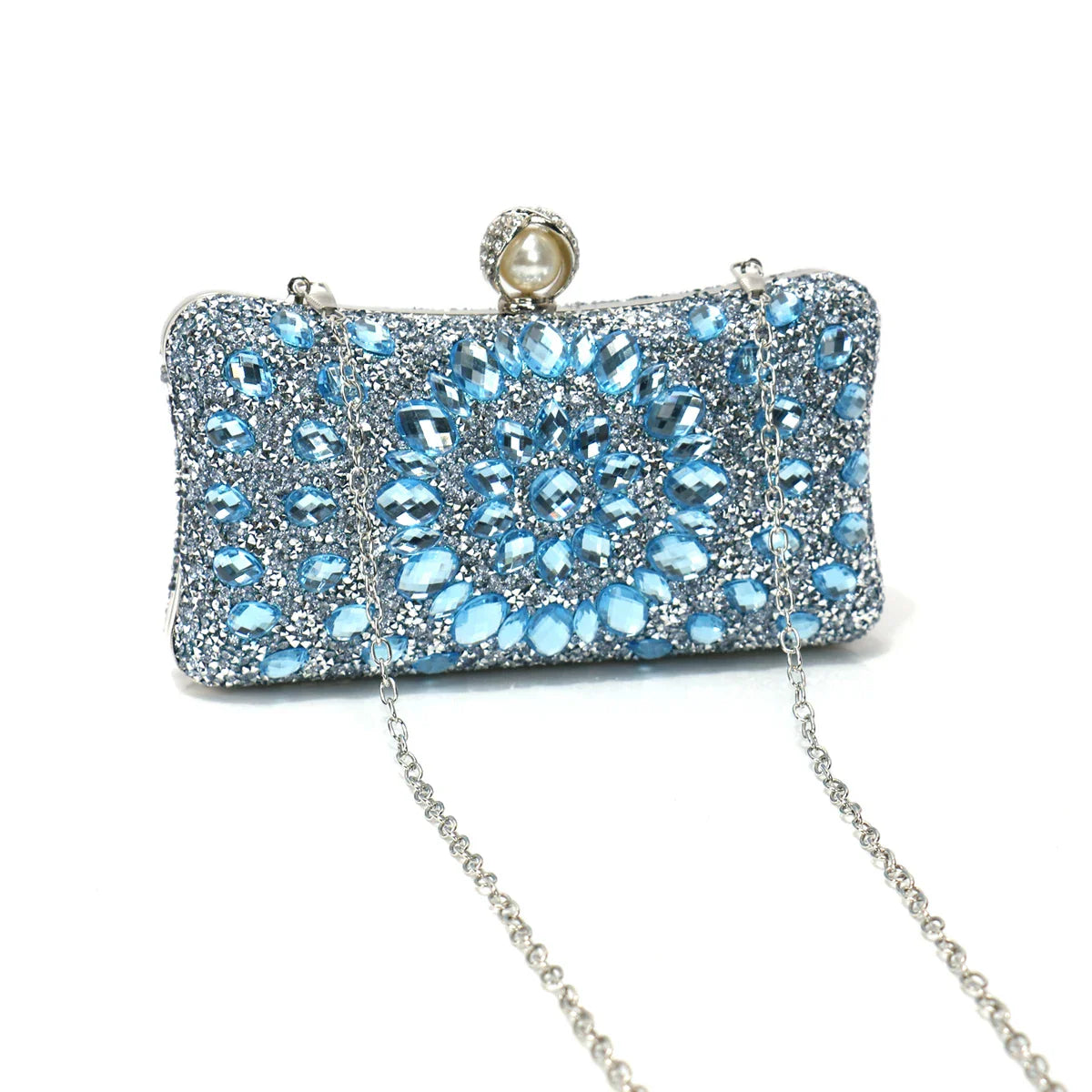 Diamonds Evening Bags Party Wedding Clutch Rhinestones Hot Design Chain Shoulder Handbags