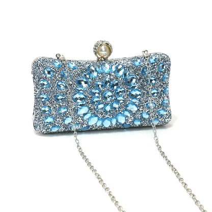 Diamonds Evening Bags Party Wedding Clutch Rhinestones Hot Design Chain Shoulder Handbags