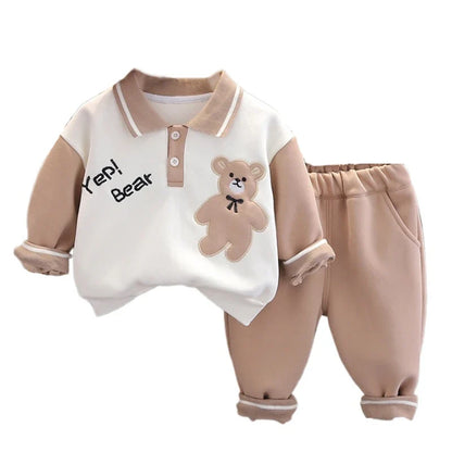 New Autumn Baby Clothes Children Set Boys T-Shirt Pants 2Pcs/Sets Toddler Clothing Infant Fashion Casual Costume Kids Tracksuits