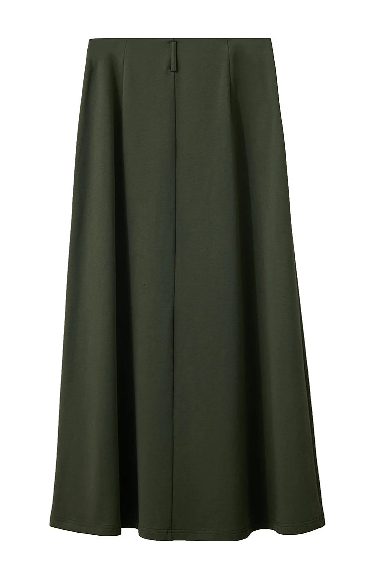 Minimalist Autumn Skirts For Women 2025 Fashion Large Round Knitted Cotton Skirts Commuting Vacation Loose Skirts 12523150