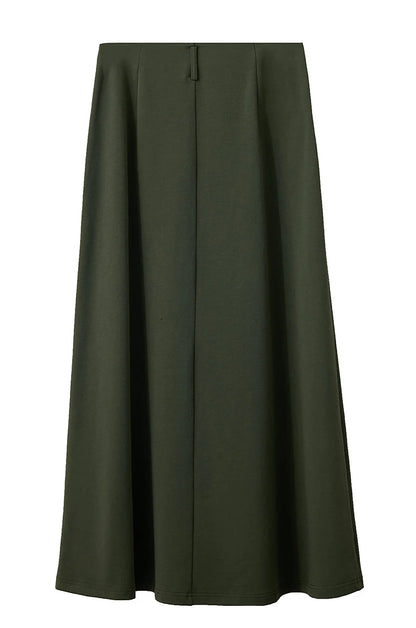 Minimalist Autumn Skirts For Women 2025 Fashion Large Round Knitted Cotton Skirts Commuting Vacation Loose Skirts 12523150