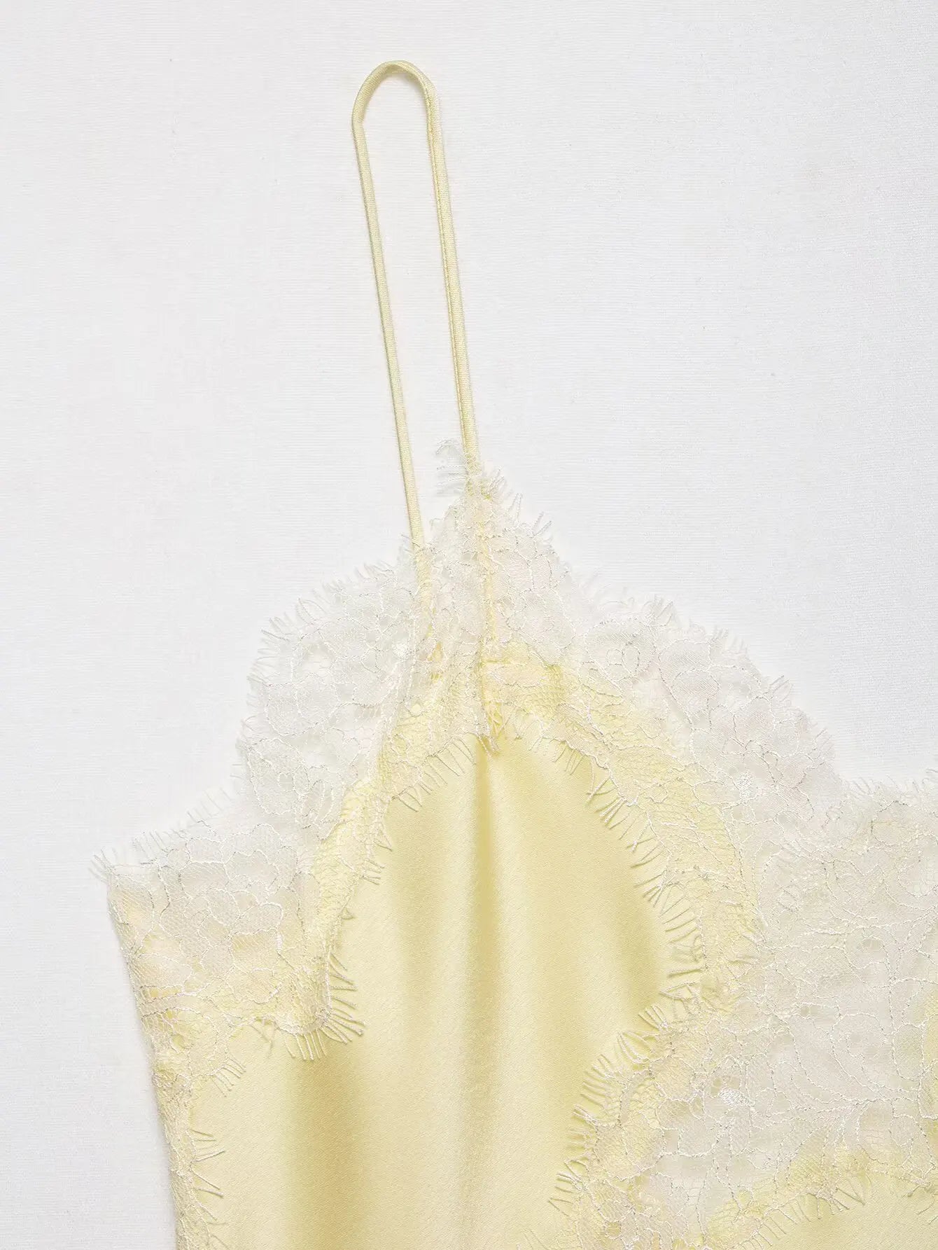 Sexy Women Asymmetrical Lace Slip Tops Summer Female Backless Sleeveless Off Shoulder Underwear Tanks Elegant Beach Camisole